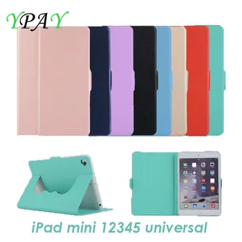 

YPAY Case for iPad mini 1 2 3 4 5 universal imitation leather PU Smart Case wake up sleep Anti-Dust For apple iPad mini 5 case