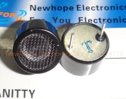 40KHz R T Black aluminum 12mm Split ultrasonic sensor transceiver Ranging Probe frequency | Электронные компоненты и