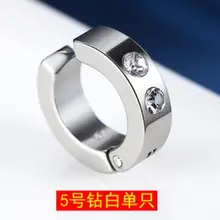 2 шт. нет уха отверстие мужские Для женщин магнитная двусторонняя Серьги в стиле панк лидер Модные украшения мужской пирсинг серьги