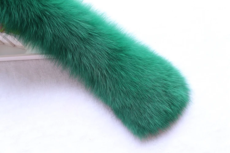 natural fox fur collar scarf (8)
