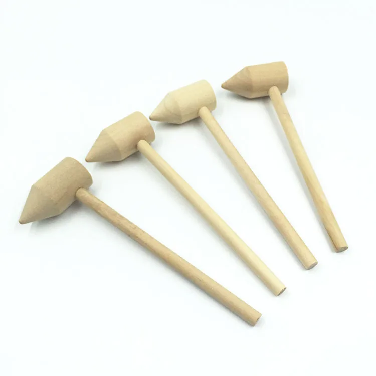 Toy Manufacturers, Wholesale Special Wooden Mallet Hammer Hakka Bamboo