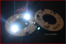 Супер яркий 2 шт. х 40 мм Angel Eyes фары 6 SMDs LED Кольцо Света Автомобиля Белый HY-026 2013 Бесплатно доставка JJJ