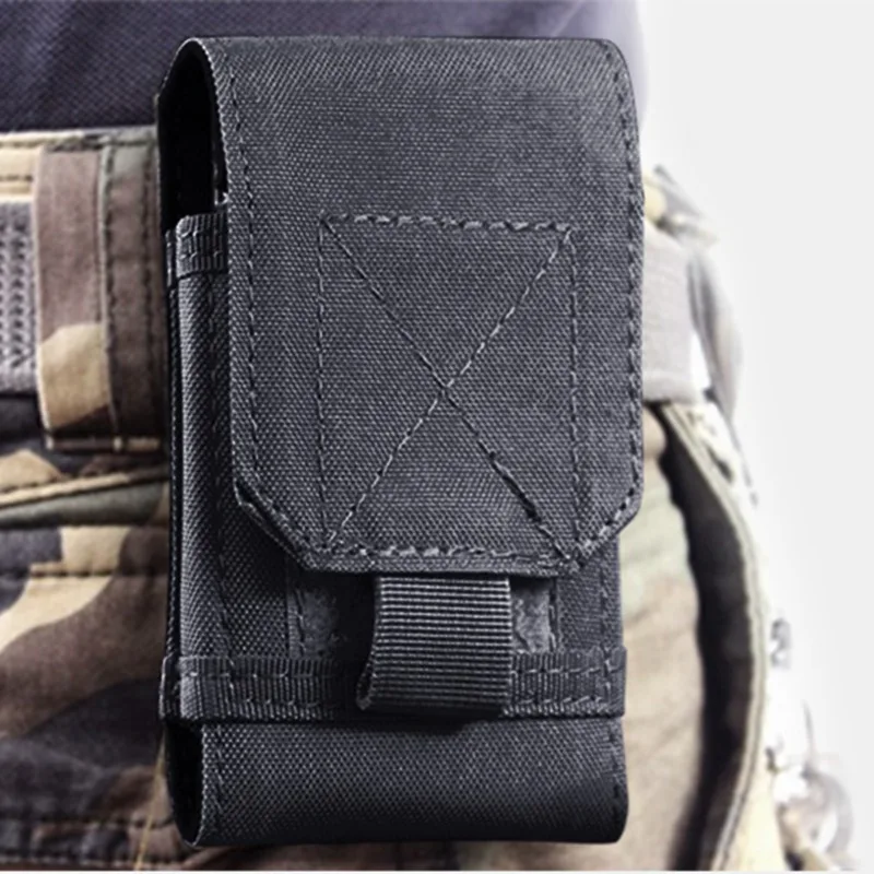 

Hot Sale Outdoor Tactical Portable Men Women Waist Storage Bag Case Cover Pouch For Smartphone Less Than 6 Inch