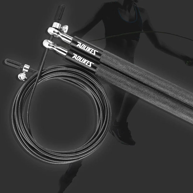 Фитнес и формы TS-3202 взрослых провод скоростная Скакалка Алюминий перейти веревка для спортивных упражнений