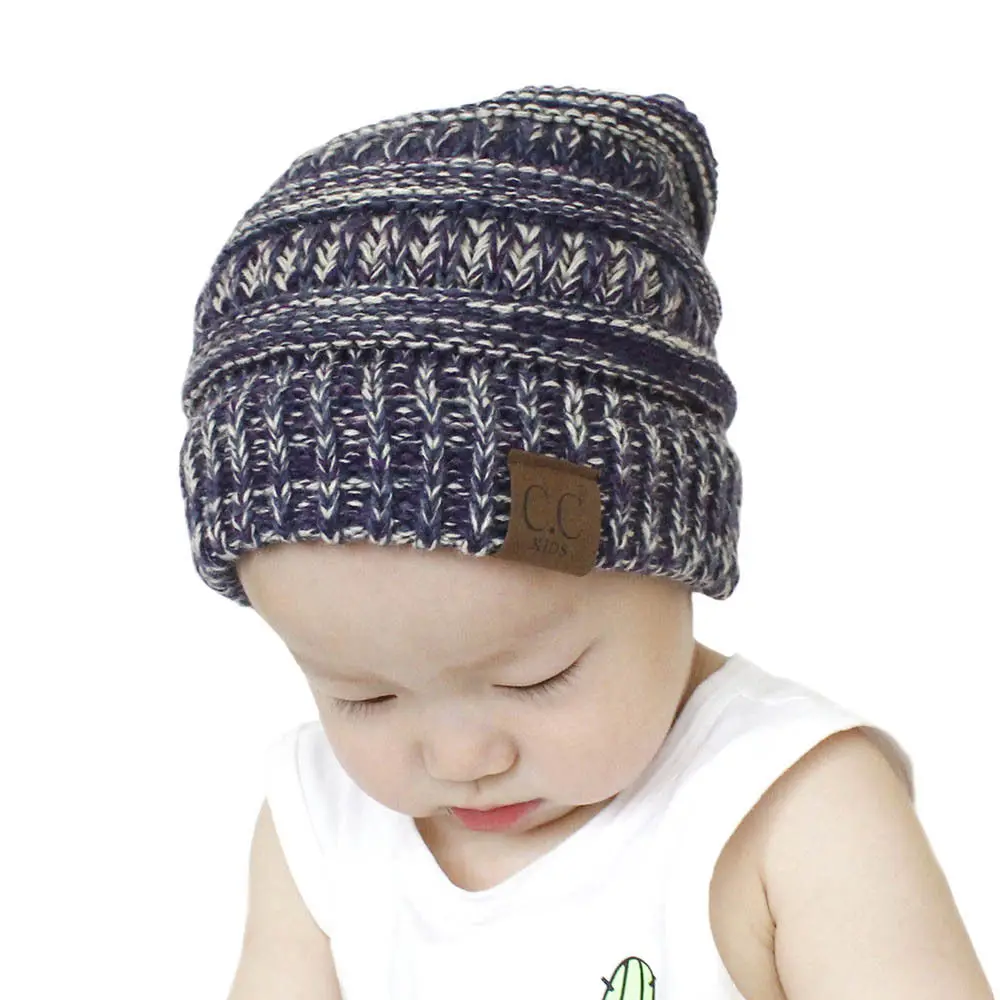 

Baby Winter Bobble hats Knitted Toddler hat Infnat photog prop Baby and Junior Knit beanie unisex boy girl baby shower gift H098
