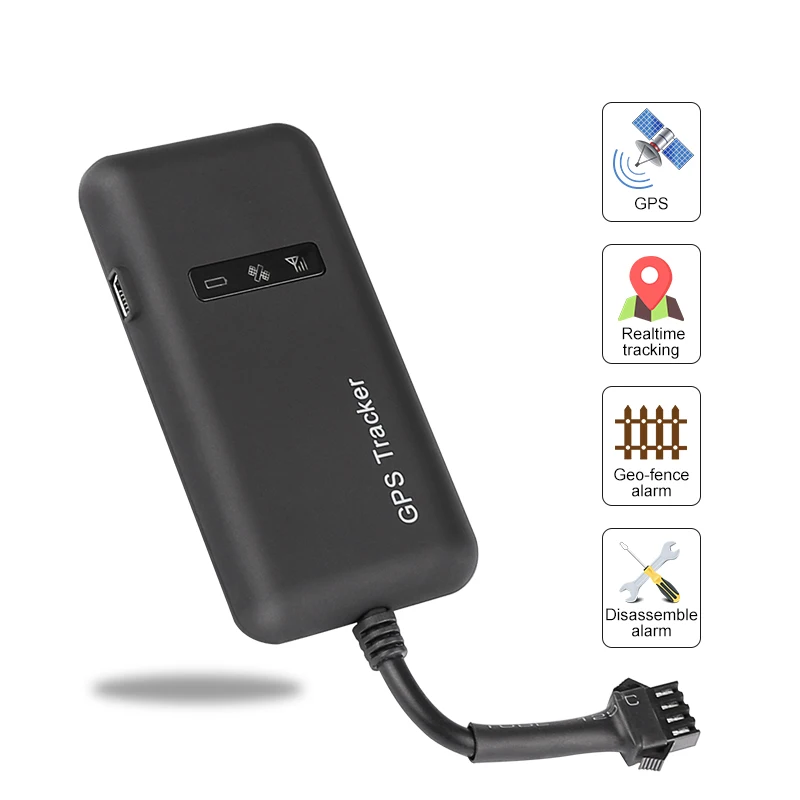 

TKSTAR GPS Tracker GT02 Remote Cut off Fuel Relay Gps Tracker Car 2G/GSM Vehicle Tracking Shock Alarm