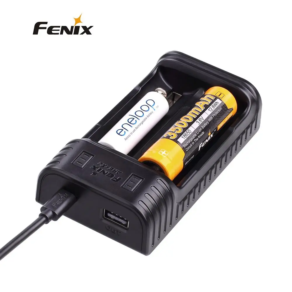 Зарядное устройство Fenix ARE X2 с USB выходом 5 В 10440 А интеллектуальное зарядное для