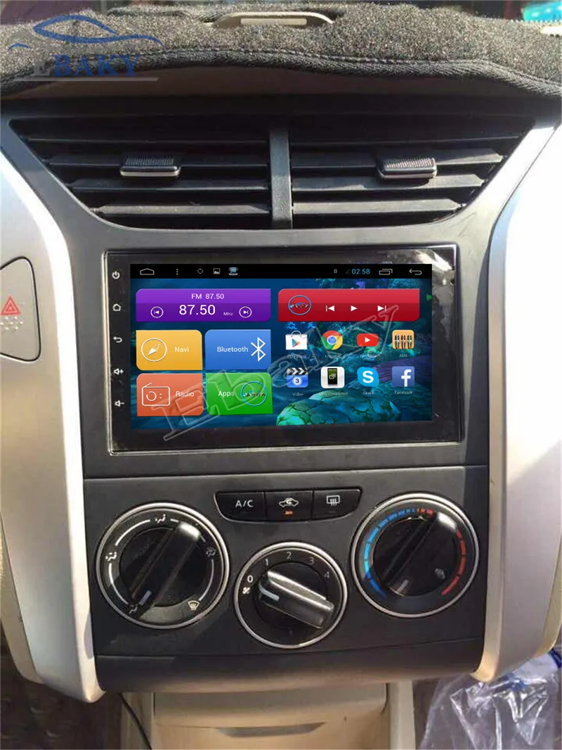 Clearance NaviTopia 1024*600 7inch 8 core RAM 2G ROM 32G Android 8.1 Car Radio player for 2Din Universal With Wifi/Maps 20