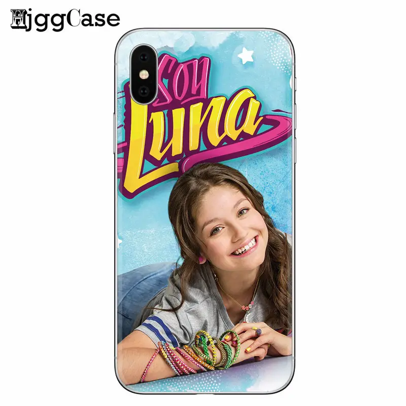 Чехол Soy Luna для iPhone 7 Plus мягкий силиконовый чехол из ТПУ Apple 8 6 6s X XS MAX XR 5S SE чехлы