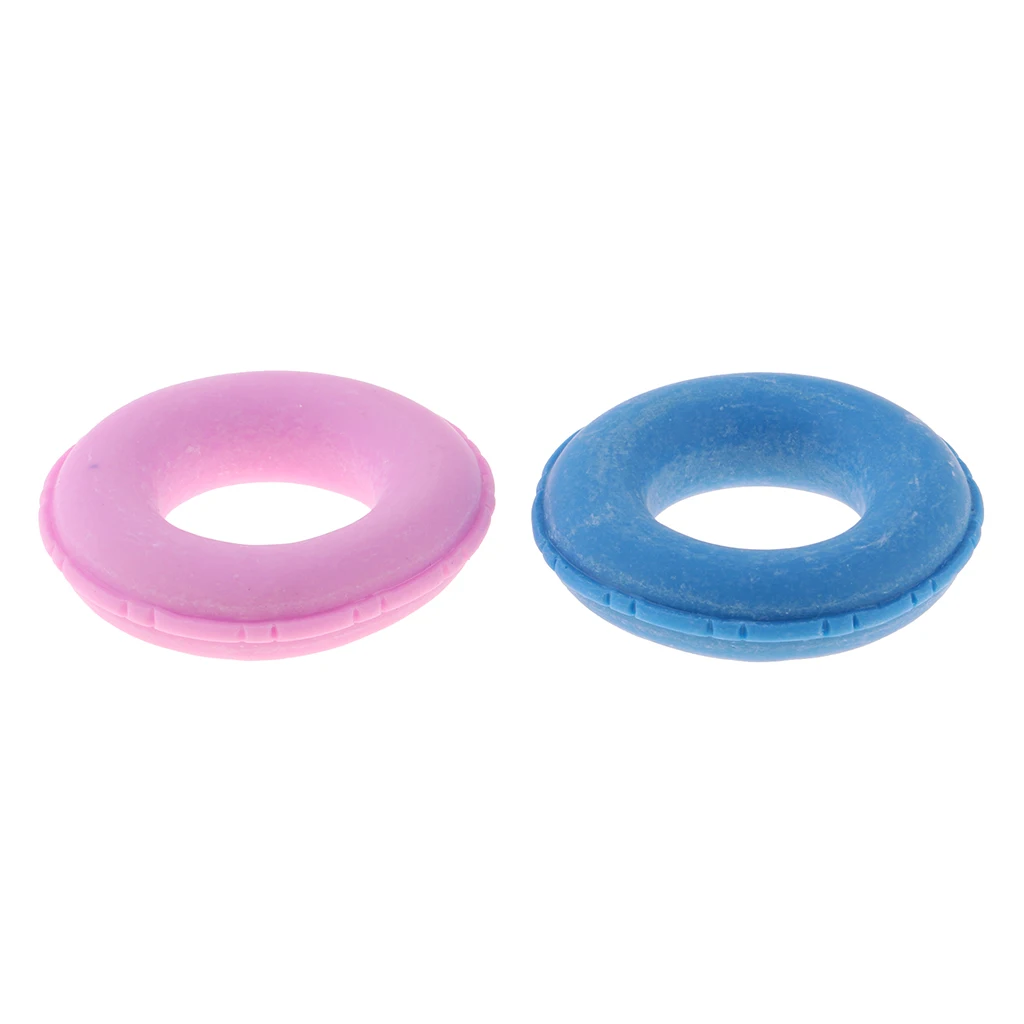 

2pcs 1/12 Dollhouse Miniature Resin Round Swim Rings Swimming Laps Lifebelt Bathing Beach Accessories