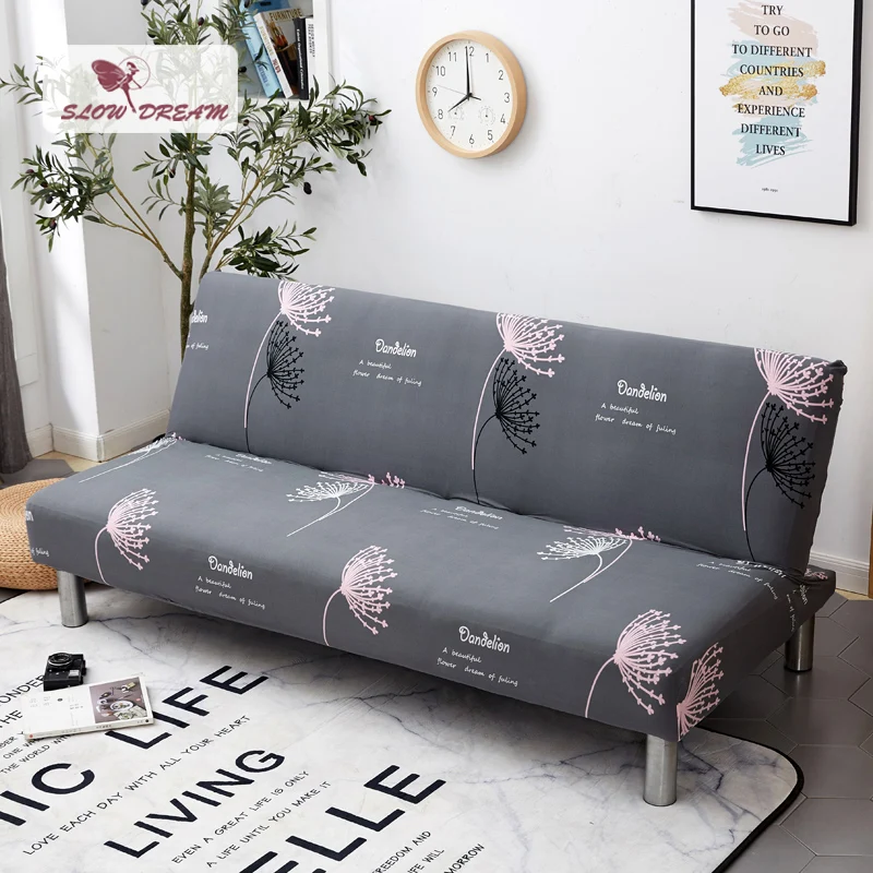 

Slowdream Gray Anti-Dirty Sofa Bed Cover Elastic Band Stretch Furniture Cover Sofa Bed Couch Cover Folding Cover Without Armrest