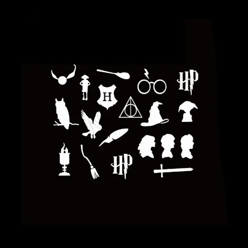 19 قطع مجموعة هاري بوتر جدار ملصقا الفينيل نمط جدار صائق ديكور المنزل غرفة نوم الاطفال ملصقات الفتيان غرفة DIY جدارية ZW254 19 قطع مجموعة هاري بوتر جدار ملصقا الفينيل نمط جدار صائق ديكور المنزل غرفة نوم الاطفال ملصقات الفتيان غرفة DIY جدارية ZW254