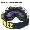 Frameless Anti-Fog Ski Goggles Night Lens Box Set 100% UV400 Protection Ski Snowboard Anti-Slip Strap Snow Goggles for Men Women 4