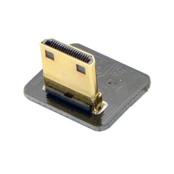

Down Angled 90 Degree CYFPV Mini HDMI Type C Male Connector for FPV HDTV Multicopter Aerial Photography