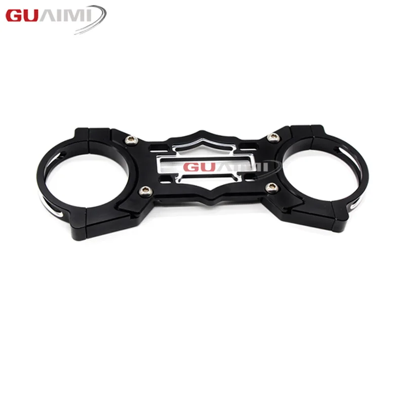 

For Harley Davidson Sportster XL883 XL1200 Motorcycle CNC Aluminum BALANCE SHOCK FRONT FORK BRACE Stabilizer Black