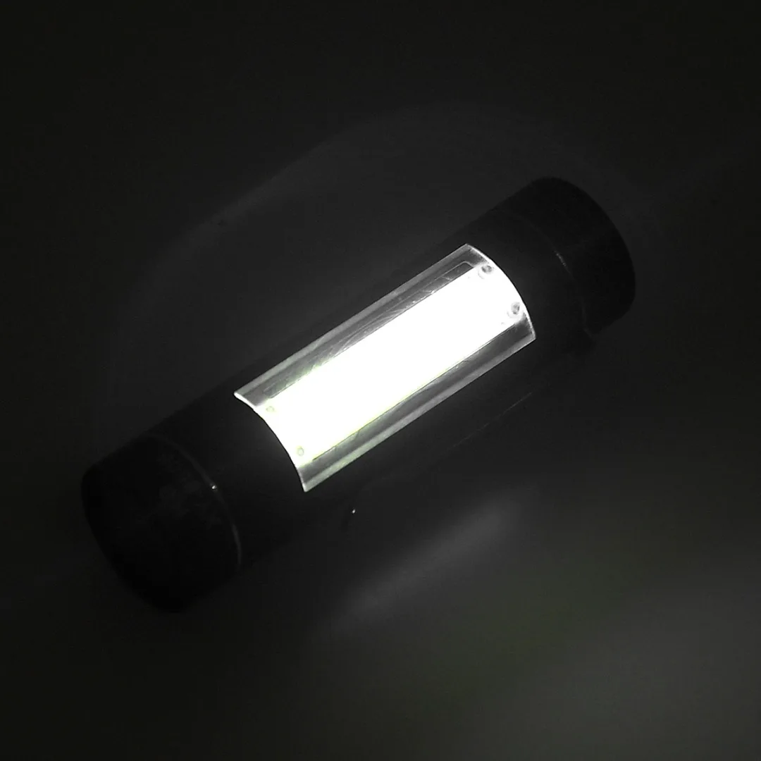 Super Portable Mini COB LED Flashlight 14500/AA Torch Working Pocket Pen Lamp With Clip Daily Waterproof Penlight