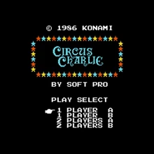 Цирк Charlie 60 Pin игровая карта для 8 бит Subor игровой плеер