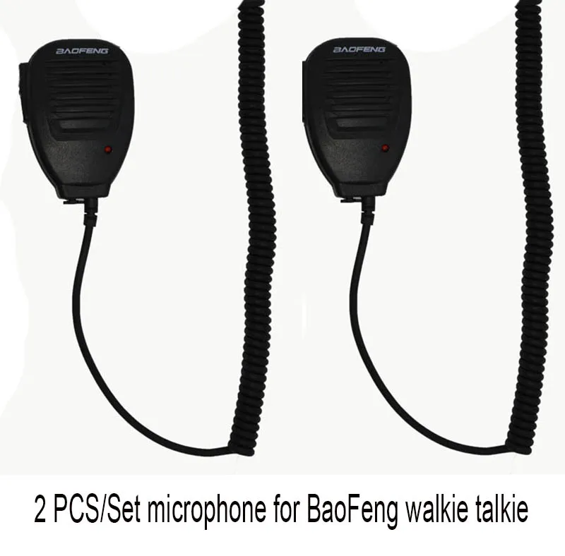 imágenes para 2 unids/set micrófono para baofeng uv-5r walkie talkie baofeng uv-8d micrófono altavoz mic para uv-3r uv-5r uv-5ra uv-5re uv-82 imágenes para 2 unids/set micrófono para baofeng uv-5r walkie talkie baofeng uv-8d micrófono altavoz mic para uv-3r uv-5r uv-5ra uv-5re uv-82