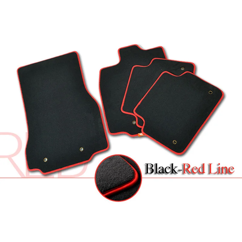  Solid Nylon Auto Odorless Floor Mats Liner Carpet Fitted For AUDI S5 2 Doors 2008-2020