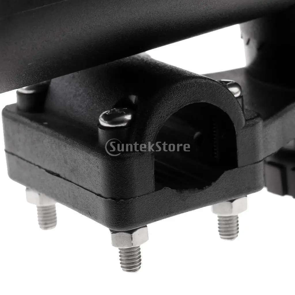 360 Degree Fully Adjustable Fishing Pole Rod Racks Stand Bracket Rail Mount Holder Tackle Tool for Kayak Boat Yacht