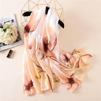 

Women Large Floral Shawl Silky Smooth Stylish Scarf Summer Wrap Design Long Beach Sarong NEW 2018 [3248]