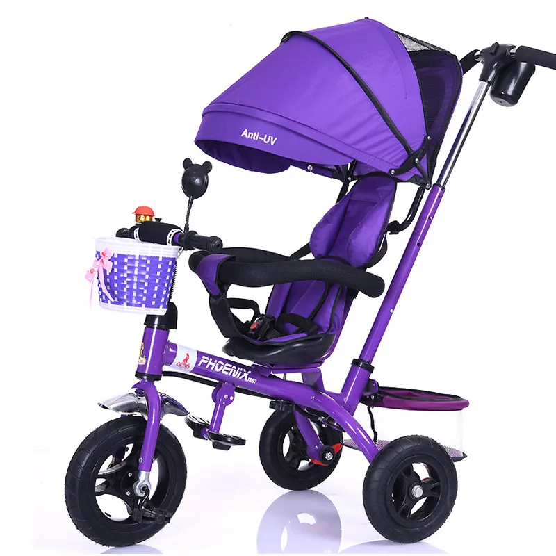 Sale New Brand 1-6 Years Child tricycle High quality swivel seat child tricycle bicycle baby buggy stroller BMX Baby Car Bike 5