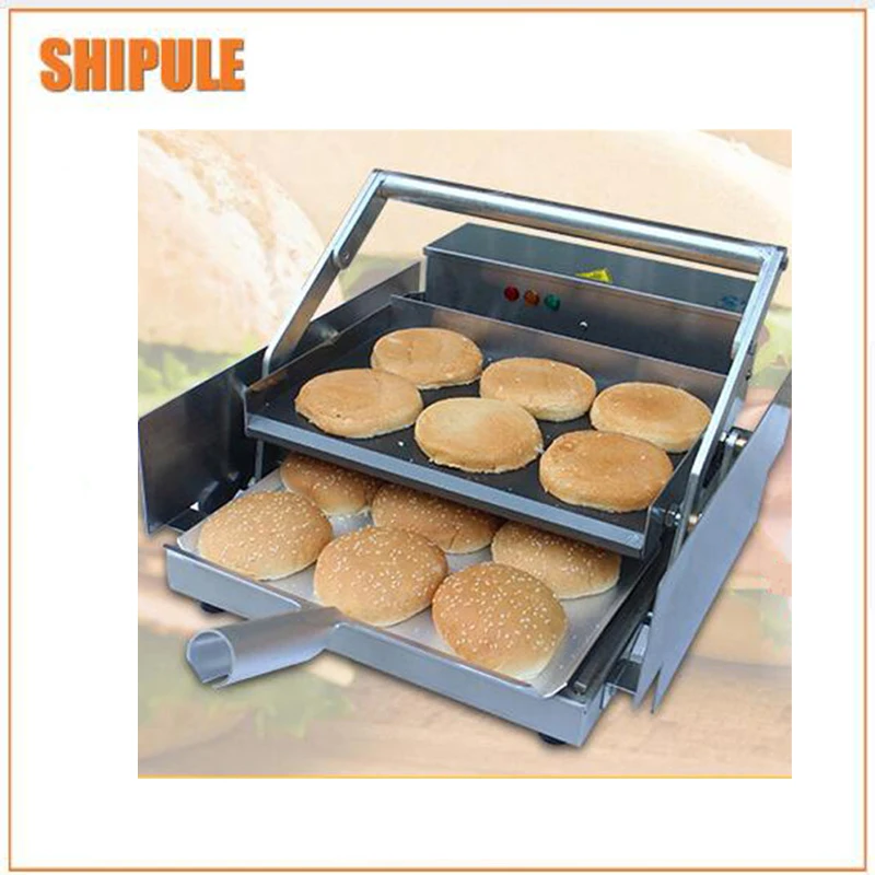 

Elect Hamburger Machine/ board bun toaster/