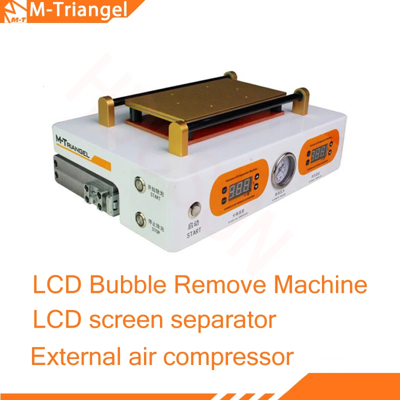 

High quality NEW Mini High Pressure Auto LCD Bubble Remove Machine+LCD screen separator Machine for 7 inch Screen Repair