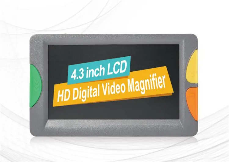 

NEW 4.3" LCD high-definition portable Digital Video Magnifier Low Vision reading aid Handheld camera Electronic amplification