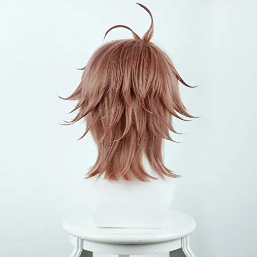 Ccutoo 35 см Fate/Apocrypha Sieg дым коричневый короткий Стильный синтетический парик теплостойкое волокно мужской косплей парик