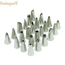 Mosunx в деловом стиле большая, из нержавеющей стали обледенение трубопроводов сопла насадки для выпечки набор для украшения тортов инструмент дропшиппинг