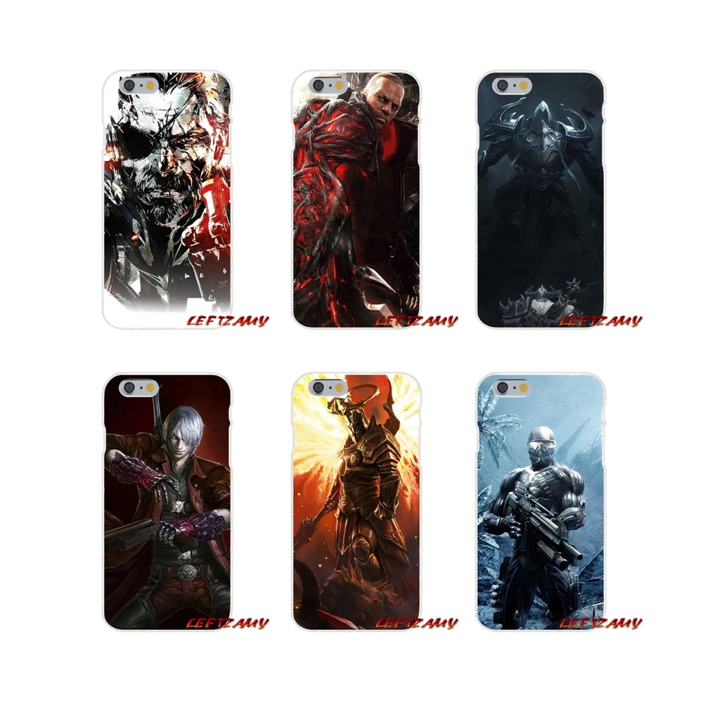 Diablo Demon Hunter Crusader для Samsung Galaxy S3 S4 S5 MINI S6 S7 edge S8 S9 Plus Note 2 3 4 5 8 прозрачные мягкие