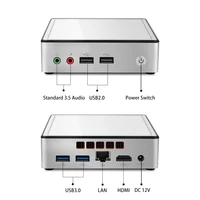 300m wifi gigabit ethernet XCY X37 Mini PC מעבד Intel Core i7 4610Y i5 4200Y i3 4010Y Windows 10 Linux 300M WiFi Gigabit Ethernet 4xUSB HDMI HTPC Thin Client (5)