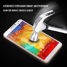 ЖК-дисплей прозрачный 0,3 мм Высокое качество закаленное Стекло, защитная пленка на экран для samsung Galaxy Note 3 4 5 N9000 300 шт./лот
