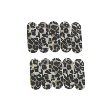 

10Pcs/Set 6cm Small Mini Double Side Women Girls Fingernail Art Beauty Tool Emery Board Nail Buffer Block Manicure Nail Files