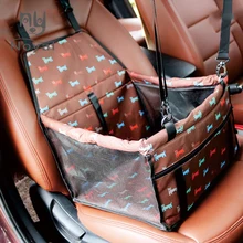 Сумка для собак корзина товары для домашних животных Fine joy переноска для собак Автомобильная подушка для сиденья безопасная переноска для дома кошка сумка для щенков Автомобильная корзина-переноска