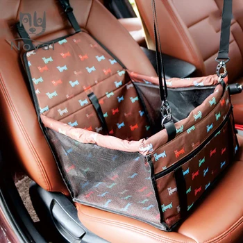 

Dog Bag Basket Pet Products Fine joy Pet Dog Carrier Car-Carrying Car Seat Pad Safe Carry House Cat Puppy Bag Car Travel Basket