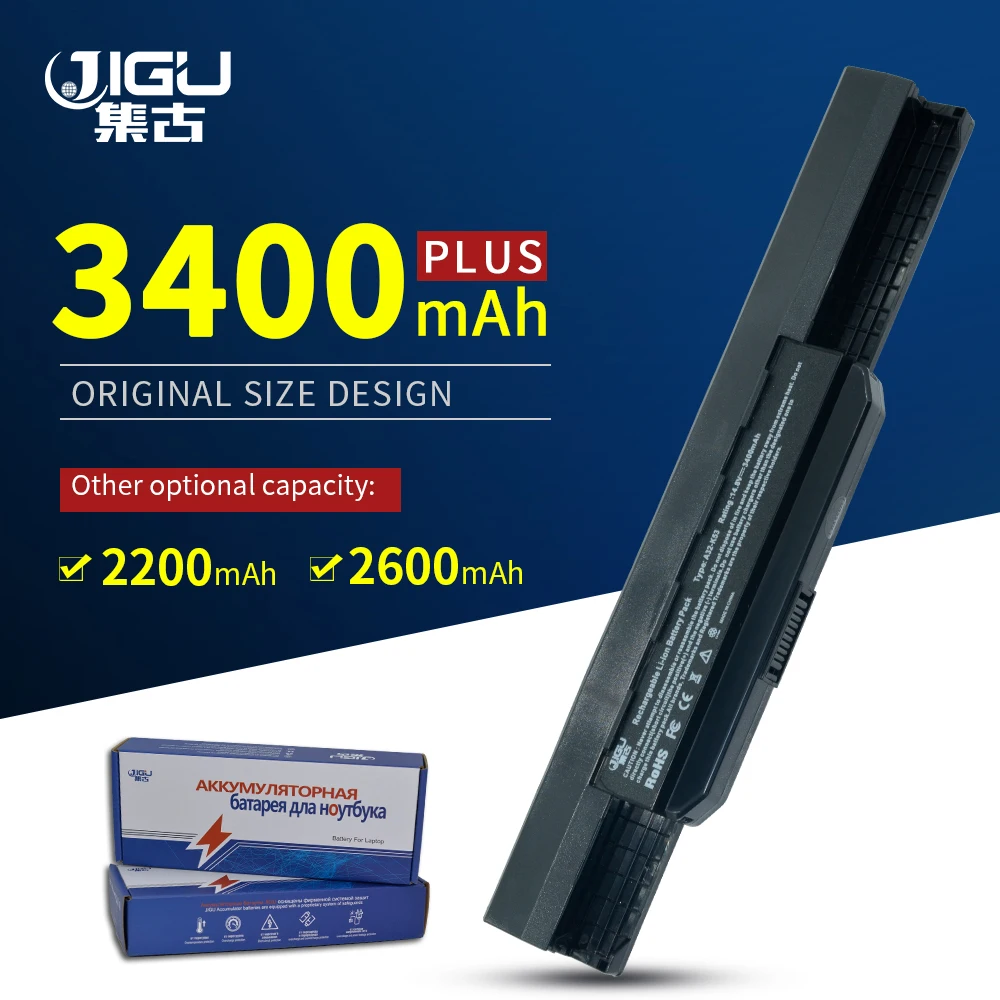 Батарея для ноутбука JIGU Pro4K X53Z K54LY ASUS X54F Pro4M X43E K54L X54HB X84C K53J SERIES Pro4N X54H P53S X53S X44EB815HR