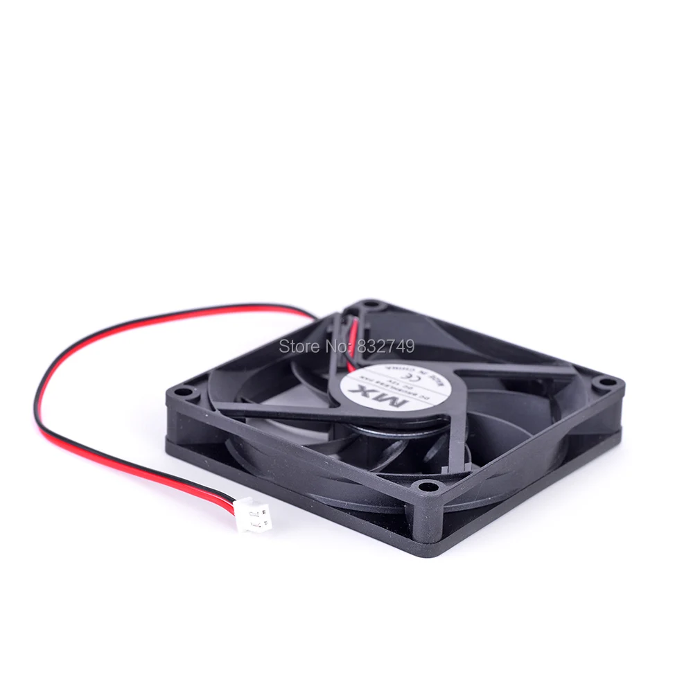 escova ventilador 808015mm mini radiador plastico de 02