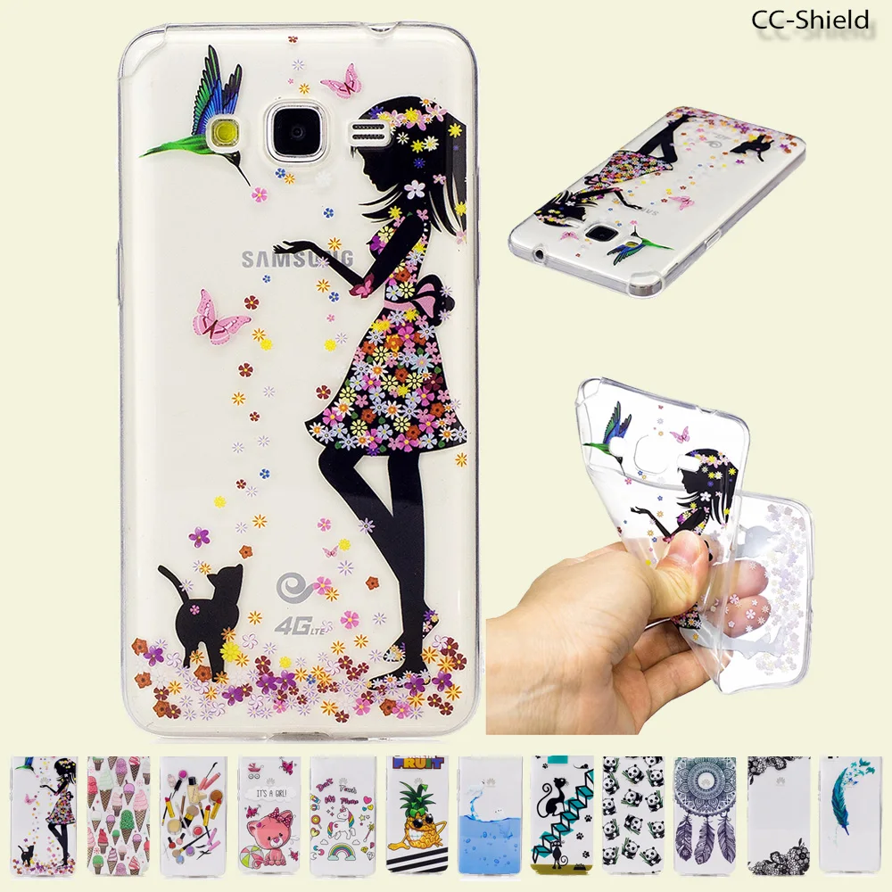 Мягкий силиконовый чехол для Samsung Galaxy Grand Prime G531 H DS G531H G531F G531H/DS SM-G531H SM-G531F ТПУ