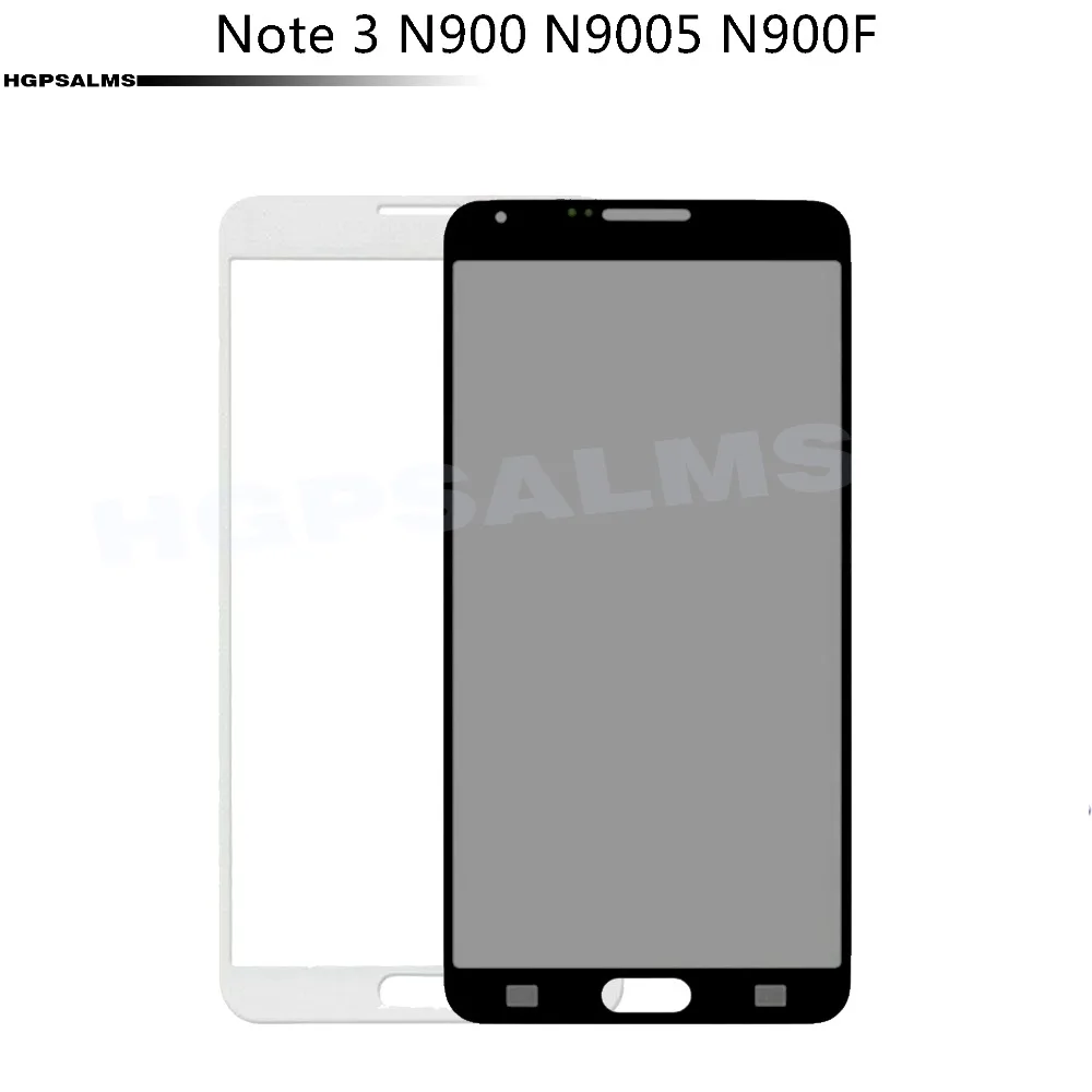 SAM234 For Samsung Galaxy Note 3 N900 N9005 N900F Front Screen Outer Glass Lens Touch Screen Outer Cover Panel Len(5)