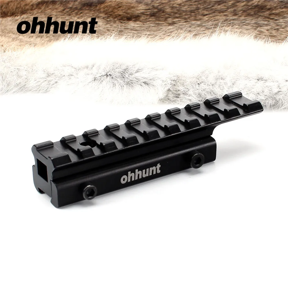 Ohhunt Охотничий Тактический 11 мм ласточкин хвост до 20 Picatinny Weaver рельсовый адаптер