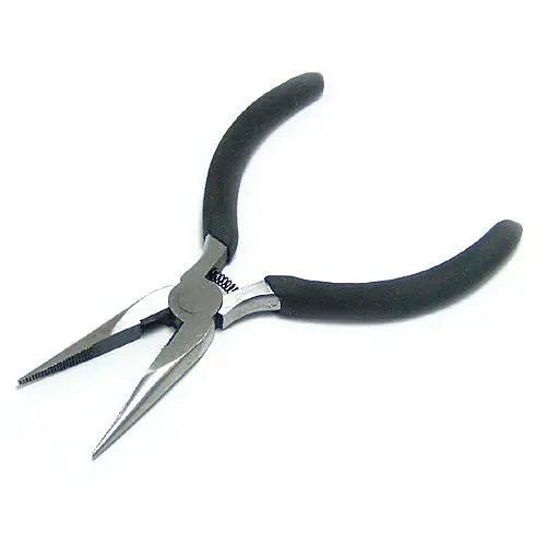 

(8887)1 piece Full length 13.5CM Steel Jewelry Making Tools with Tooth Sharp-mouthed Pliers Diy Jewelry Findings Accessories