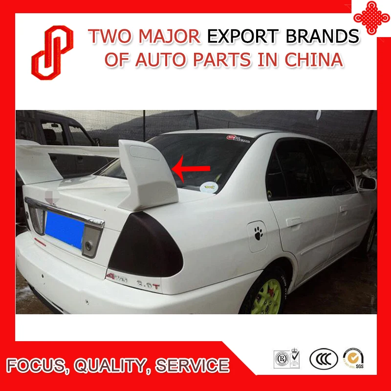 

Universal sedan car ABS primer unpainted color rear trunk spoiler for sedan universal car cool spoiler Lancer Shuma ect