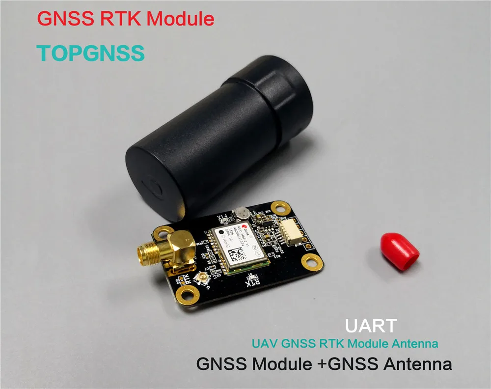 TOPGNSS UAV UGV GNSS RTK Module  ublox m8p 04