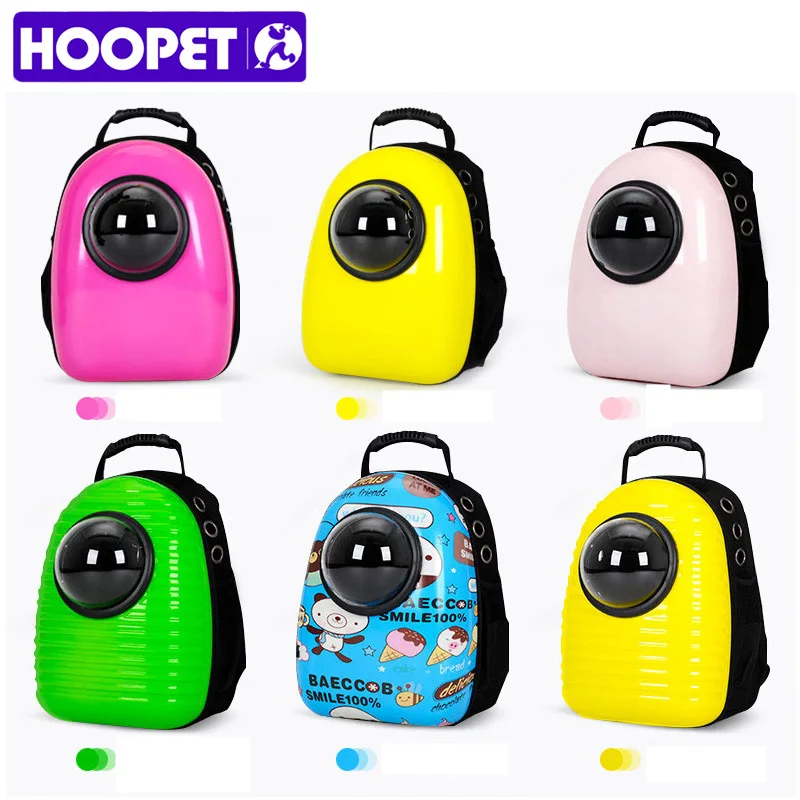 HOOPET Fashion Small Pet Carrier Purse Backpack Dog Cat Travel Astronaut Capsule Bag 12 Colors styles