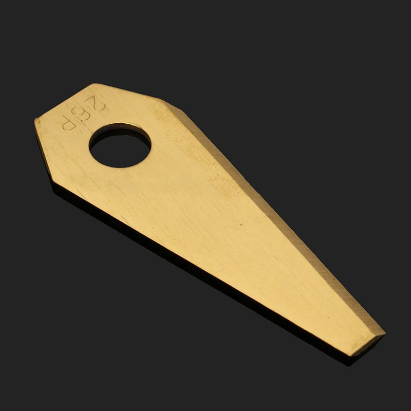 9Pcs Titanium Golden Replacement Robotic Mower Blade For Bosch Indego Lawnmower