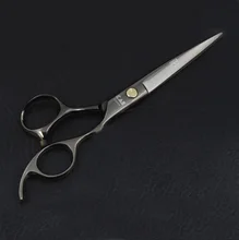 1PC Japan Kasho 5.5 or 6.0 Inch Flat Hair Scissor Pro Tesoura Hairdressing Salon Styling Tools Cutting Straight Scissors VH105