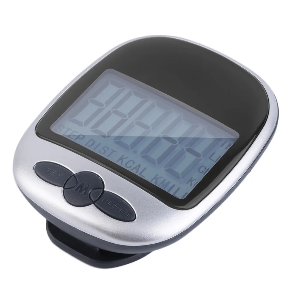 Mini LCD Pedometer Calorie Walking Running Jogging Walking Distance font b Calculation b font Digital Counter