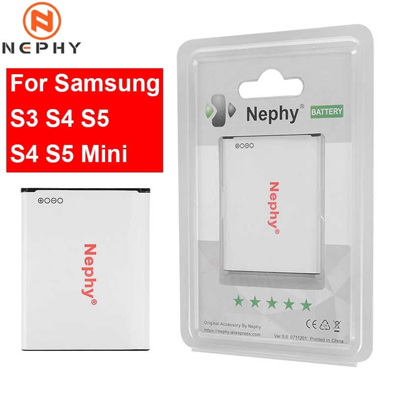 Оригинальный аккумулятор для телефона Samsung galaxy S3 i9300 i9060 i9082 R530 /S4 i9500 i9505 Grand 2 /S5 Active